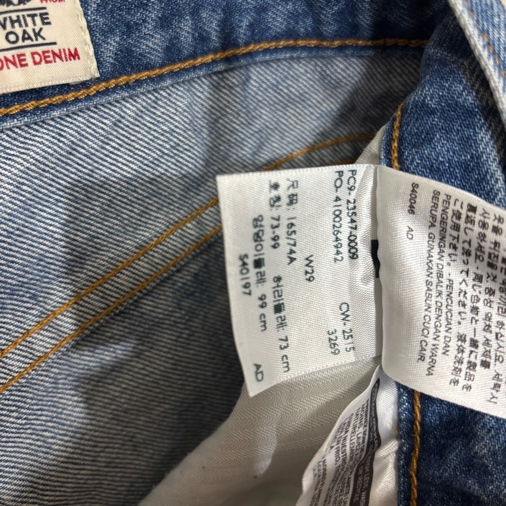 Levi’s Denim Cut Off Button Fly Shorts Size 29 - Picture 5 of 7